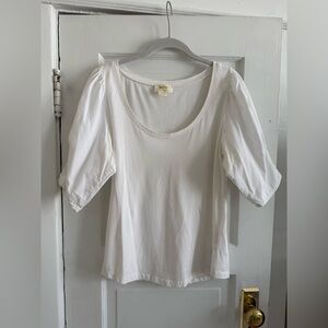 Anthropologie Maeve Short Sleeve Top